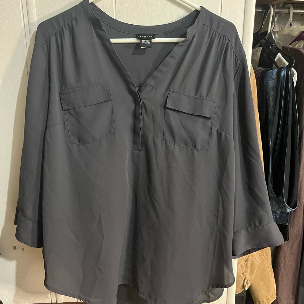 Torrid Dark Gray Top